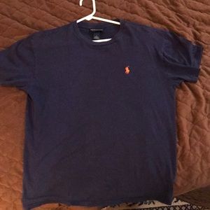 Polo blue short sleeve tee